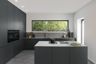 Cocina gris | Ideas de cocinas grises modernas | SieMatic